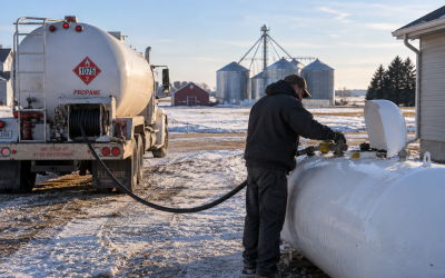 Winter Propane Delivery in North Dakota